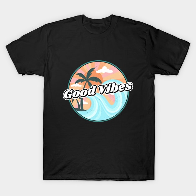 Summer Good Vibes T-Shirt by MONMON-75